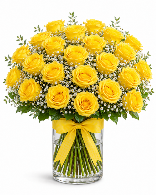Dozen Yellow Roses