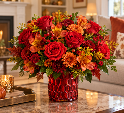 Crimson Autumn Splendor