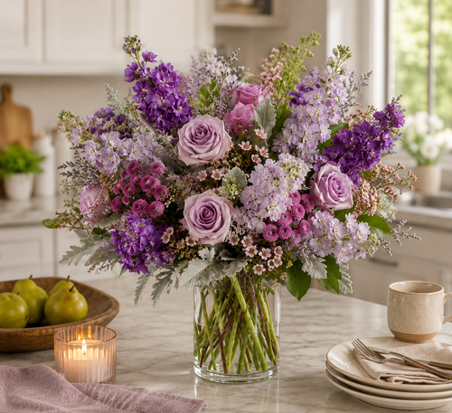 Lavender Garden Elegance