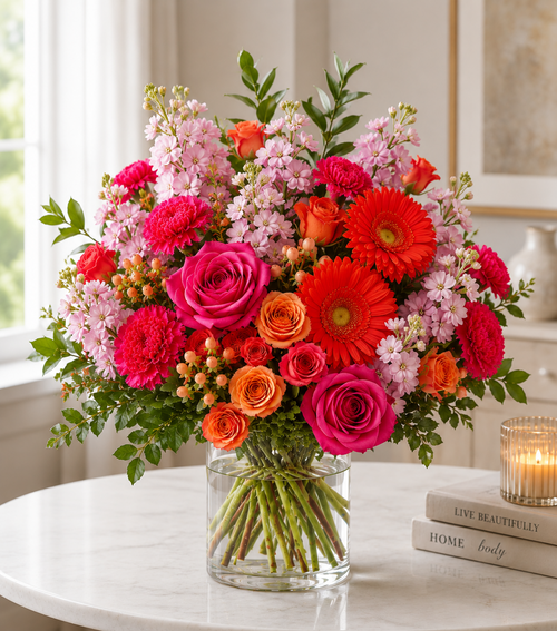 Sunset Blush Garden