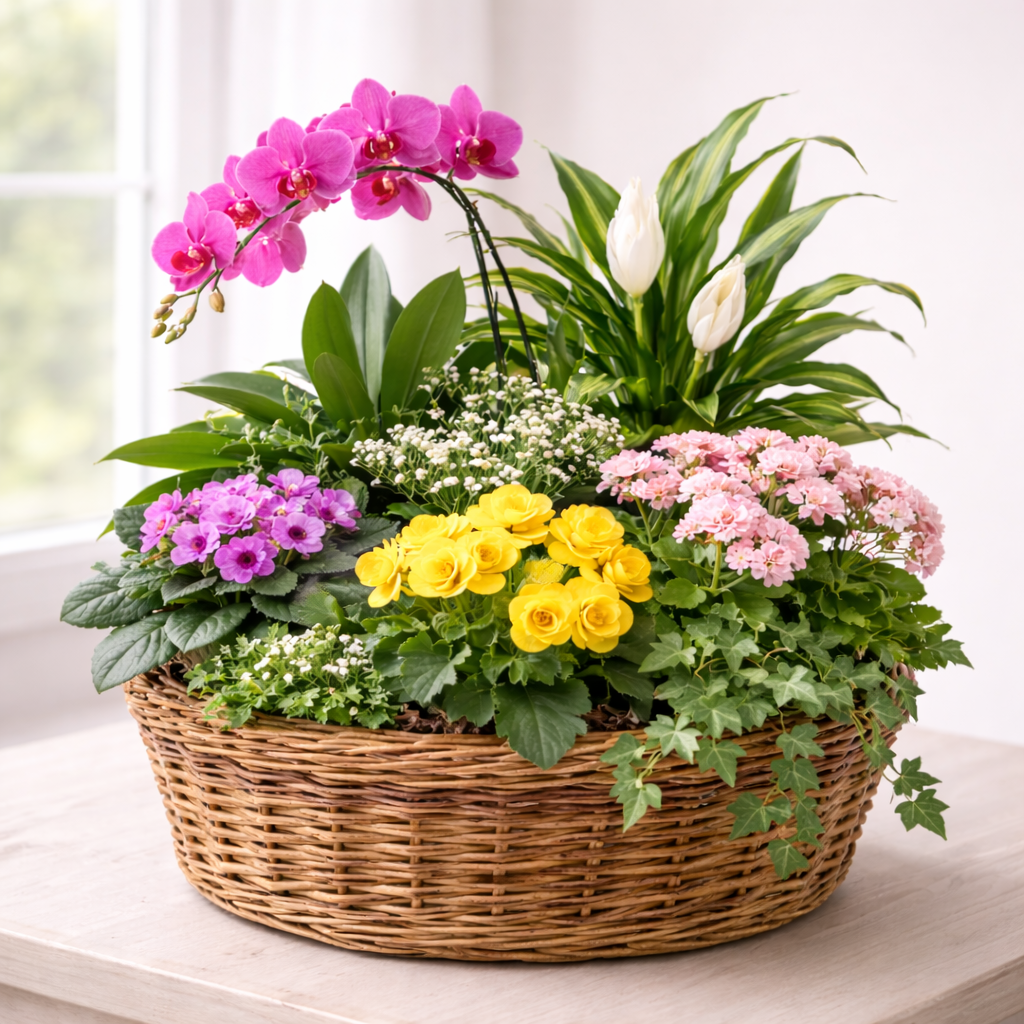 European Garden Basket